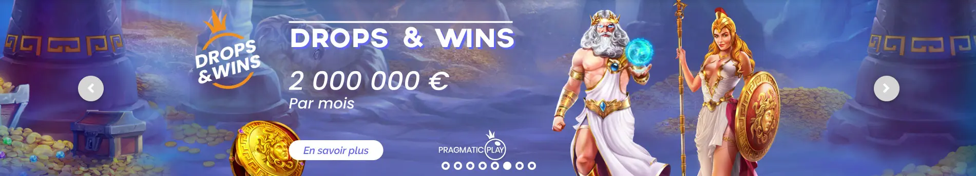 Drop and Wins Jackpot Wheel Casino