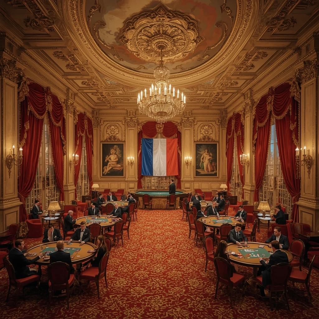 Le casino et le drapeau français Jackpot Wheel Casino